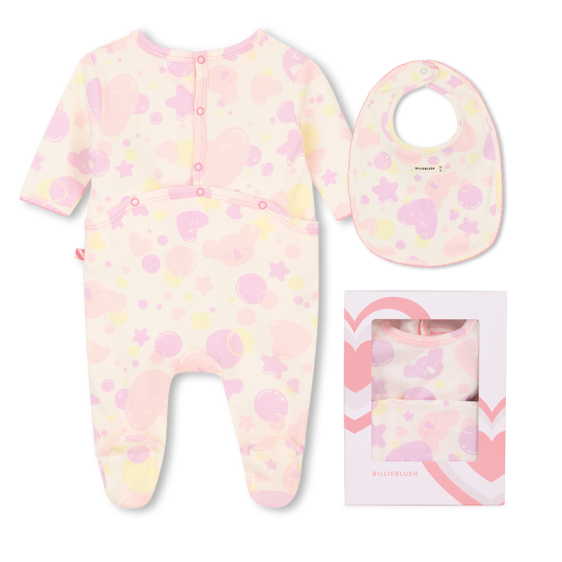 Pajama set and bib BILLIEBLUSH 
                        girl