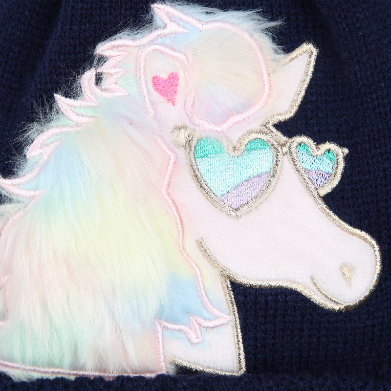 Pegasus pompom hat BILLIEBLUSH 
                        girl