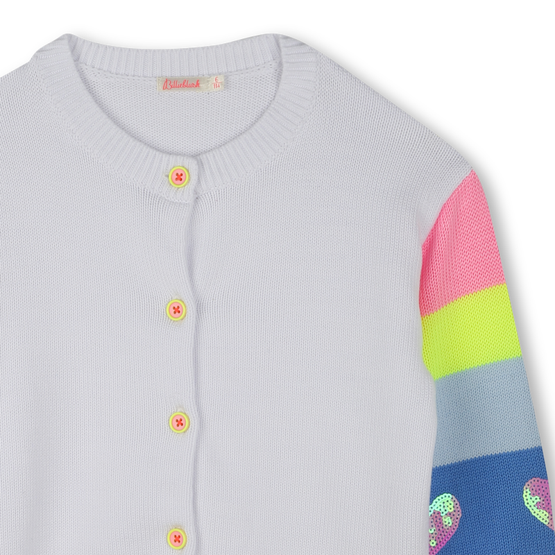 Tricot sequin cardigan BILLIEBLUSH 
                        girl
