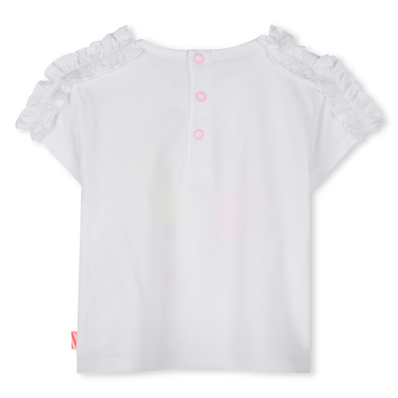 Short-sleeved cotton T-shirt BILLIEBLUSH 
                    FILLE