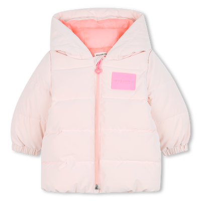 Quilted hooded puffer jacket BILLIEBLUSH girl