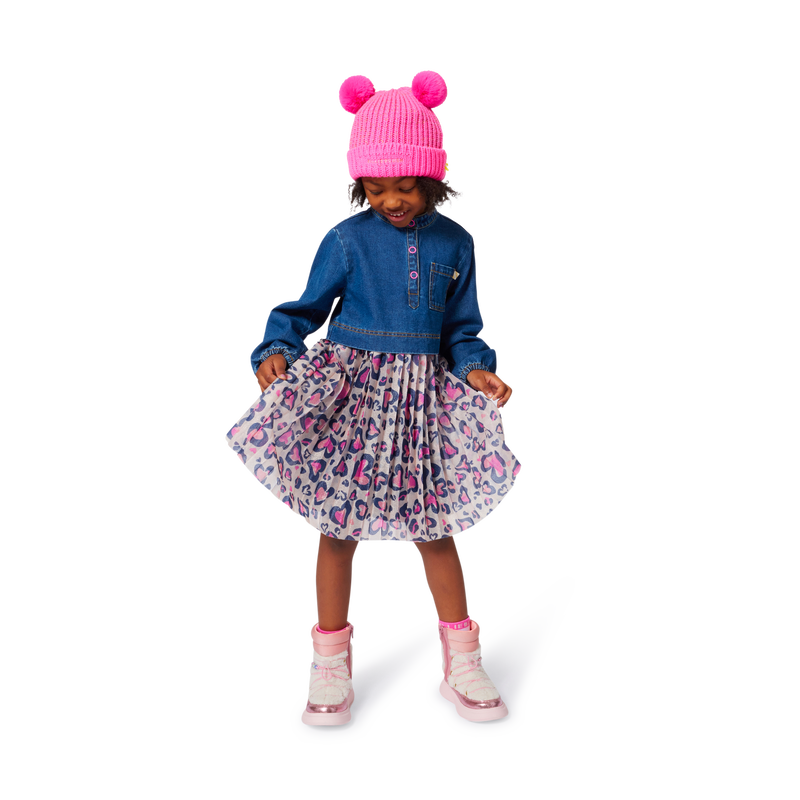 Bi-material dress BILLIEBLUSH 
                    FILLE