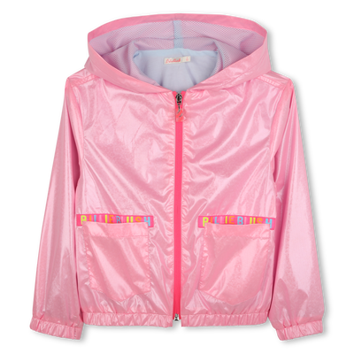 Hooded zip-up windbreaker BILLIEBLUSH girl