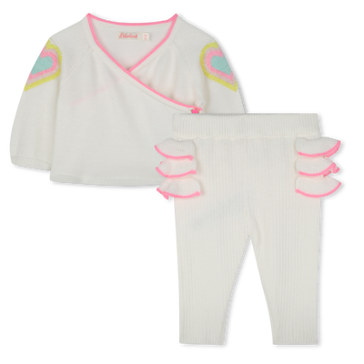 Knitted cotton set BILLIEBLUSH girl