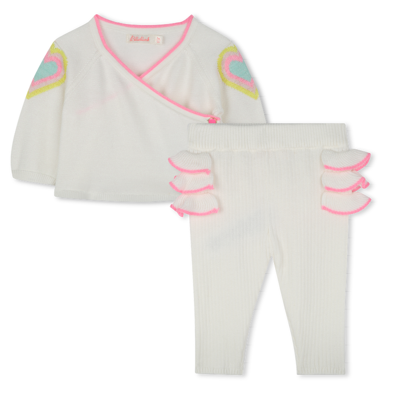 Knitted cotton set BILLIEBLUSH 
                        girl