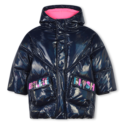 Quilted hooded parka BILLIEBLUSH girl