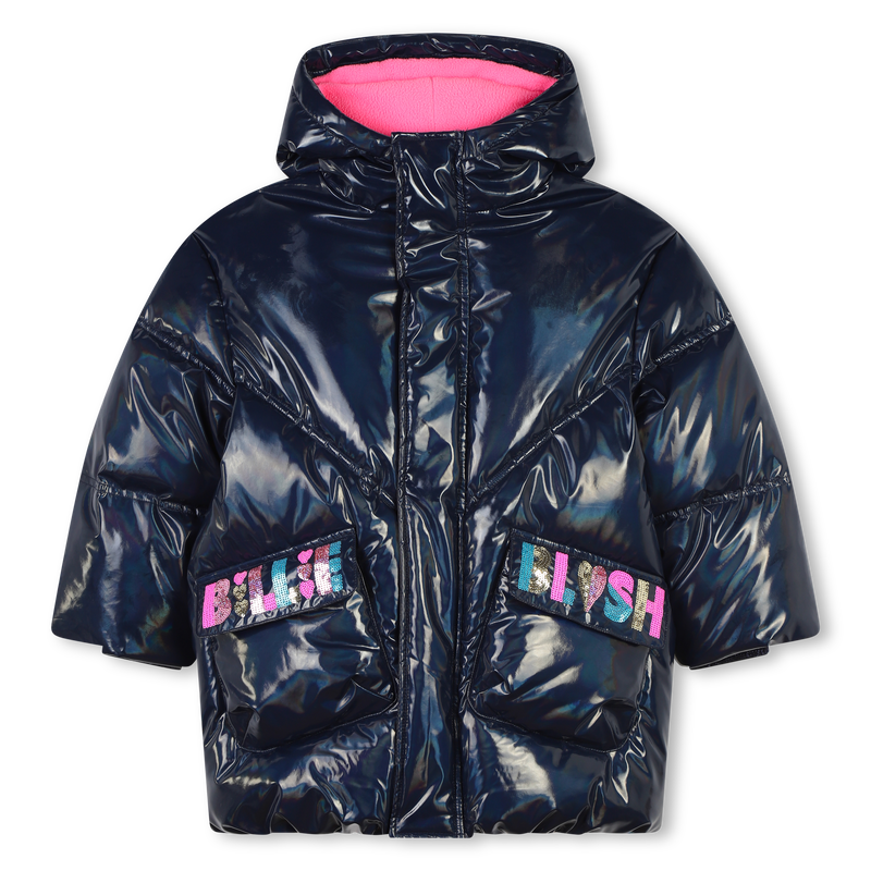 Quilted hooded parka BILLIEBLUSH 
                        girl