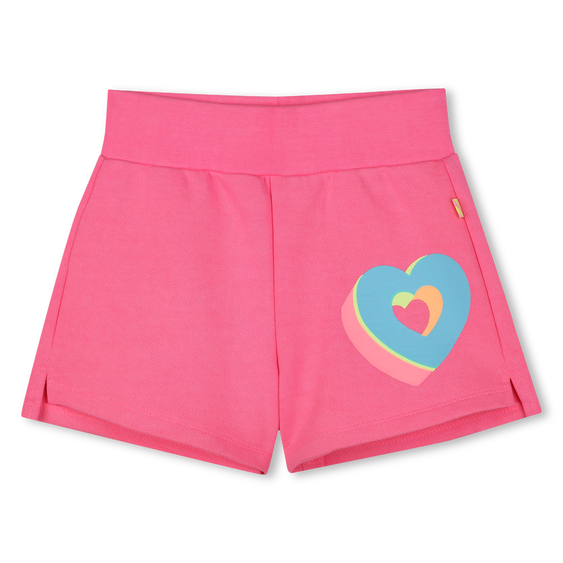 Fleece shorts with hearts BILLIEBLUSH 
                        girl