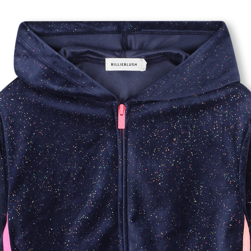 Shiny velvet cardigan BILLIEBLUSH 
                    FILLE