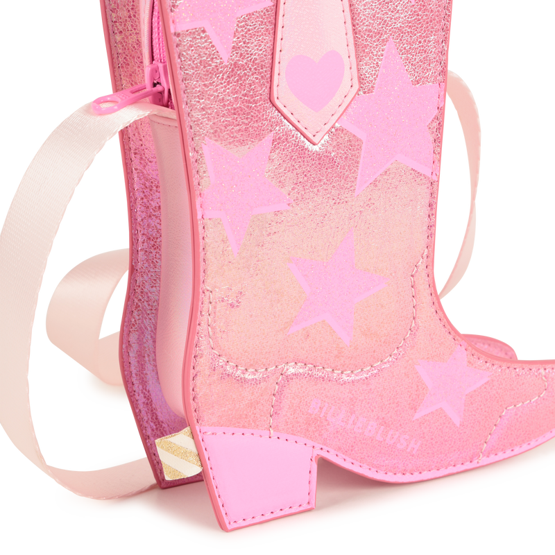 Handbag with fluorescent handle BILLIEBLUSH 
                    FILLE