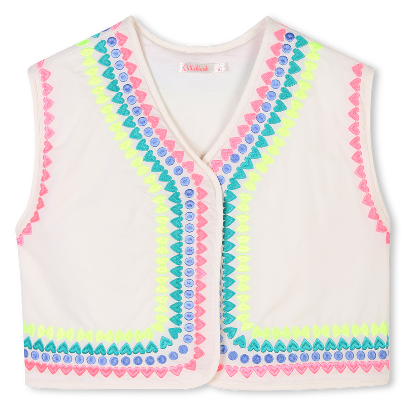 Cotton waistcoat BILLIEBLUSH 
                        girl
