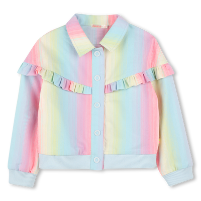 Multicoloured frilled jacket BILLIEBLUSH girl
