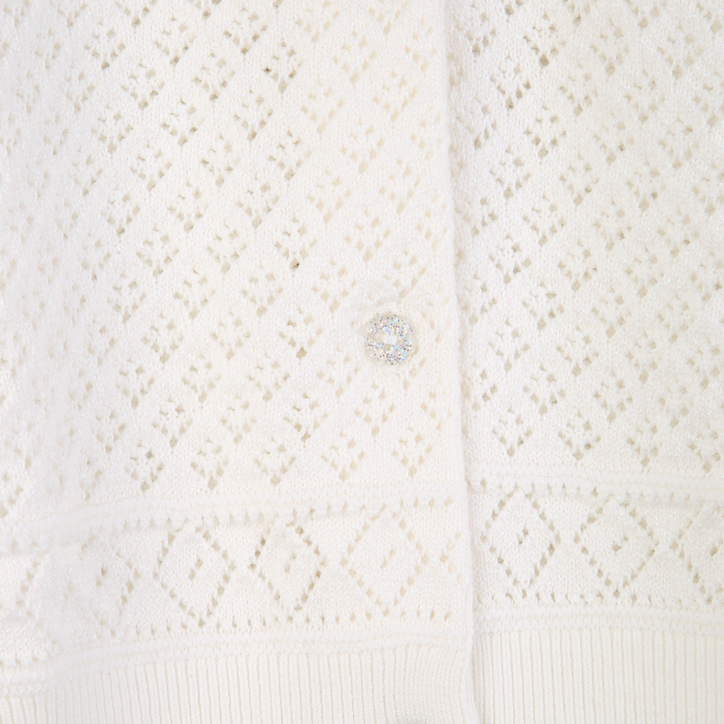 OPENWORK KNITTED CARDIGAN BILLIEBLUSH 
                        girl