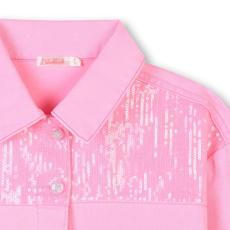 Sequin denim jacket BILLIEBLUSH 
                        girl