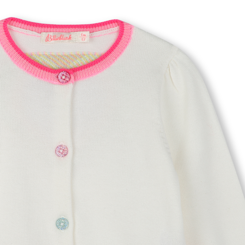 Cotton button-up cardigan BILLIEBLUSH 
                    FILLE