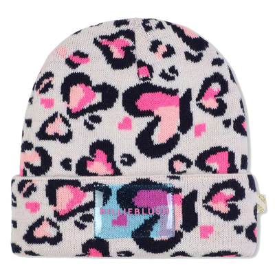Leopard print beanie BILLIEBLUSH girl