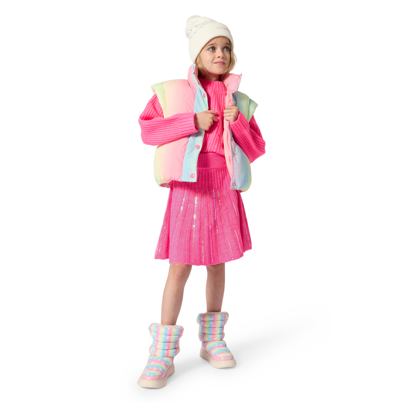 Sleeveless down jacket BILLIEBLUSH 
                        girl