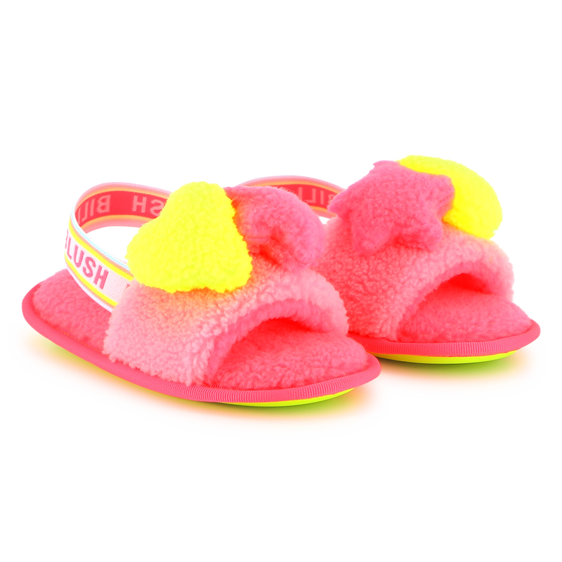Fluffy fleece slippers BILLIEBLUSH 
                        girl