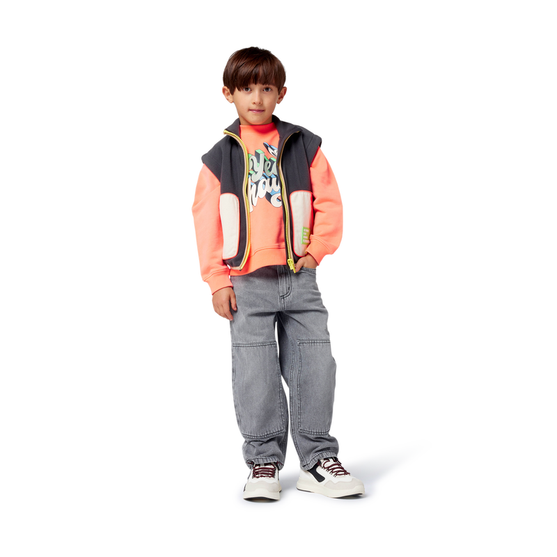 Fleece sweatshirt BILLIEBLUSH 
                    GARCON
