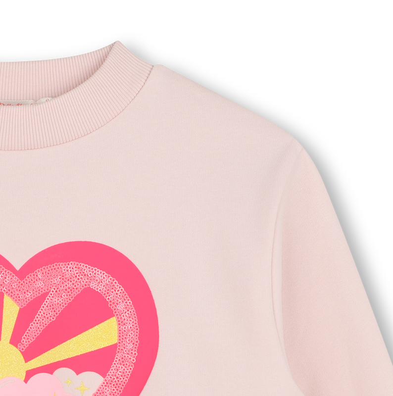 Fleece sweatshirt BILLIEBLUSH 
                        girl