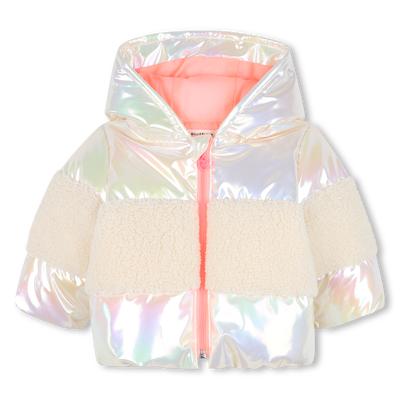 Quilted hooded puffer jacket BILLIEBLUSH girl