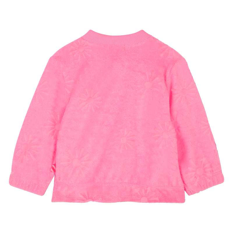 Zip-up terry cloth cardigan BILLIEBLUSH 
                    FILLE