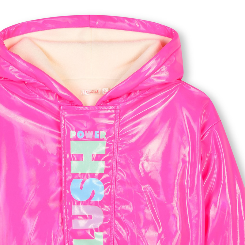 Hooded lined raincoat BILLIEBLUSH 
                        girl