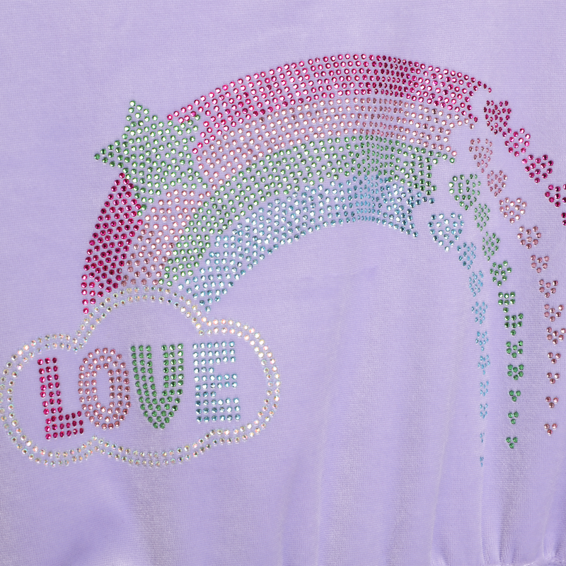 Hooded velvet dress BILLIEBLUSH 
                        girl