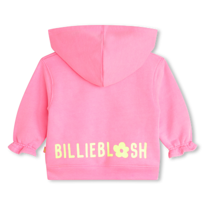 Hooded fleece cardigan BILLIEBLUSH girl