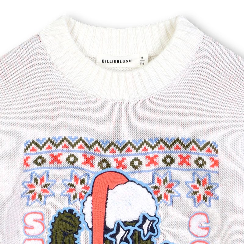 Knitted Christmas sweater BILLIEBLUSH 
                    GARCON