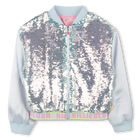 Zip-up sequin jacket BILLIEBLUSH 
                    girl