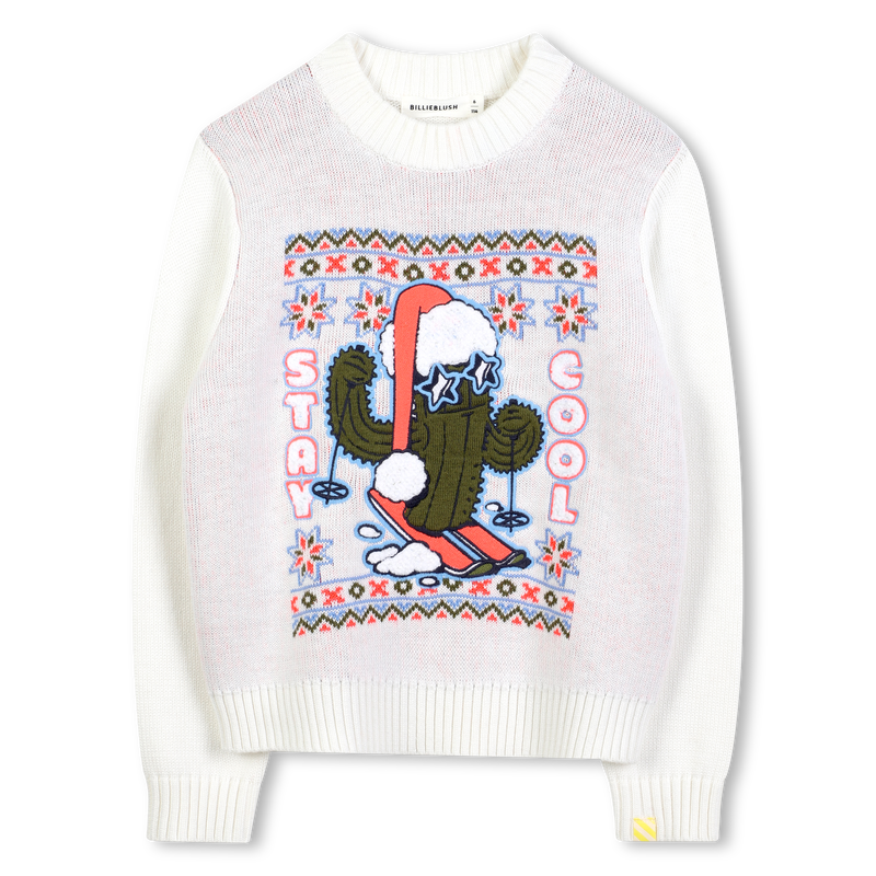 Knitted Christmas sweater BILLIEBLUSH 
                    GARCON