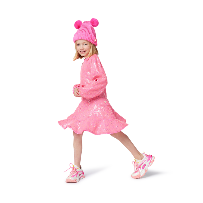 Double pompom beanie BILLIEBLUSH 
                    FILLE