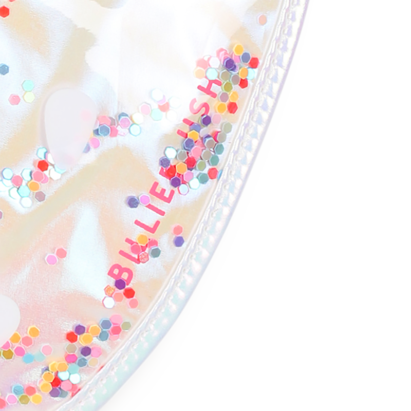 SHINY TEXTILE BIB BILLIEBLUSH 
                        girl