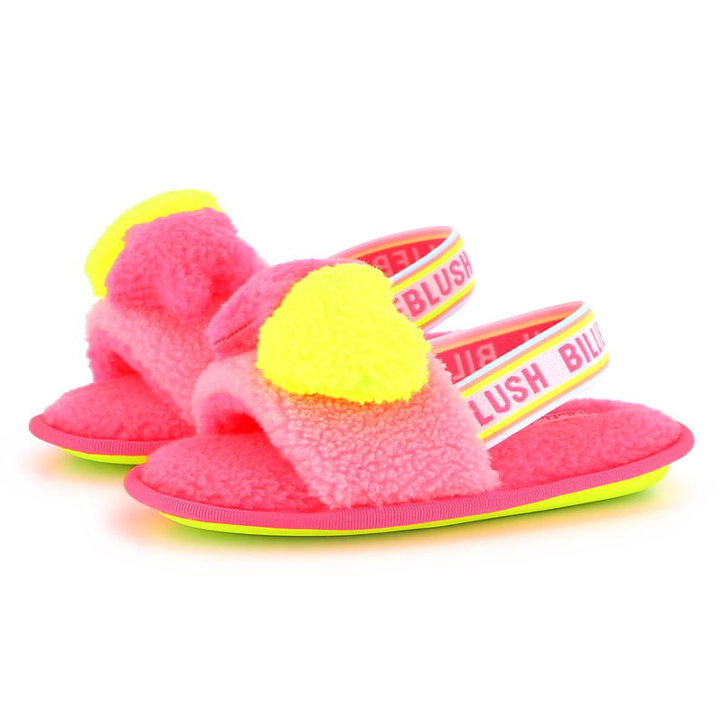 Fluffy fleece slippers BILLIEBLUSH 
                        girl