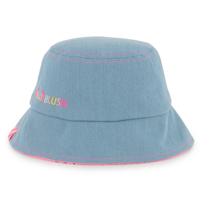 Reversible cotton bucket hat BILLIEBLUSH girl