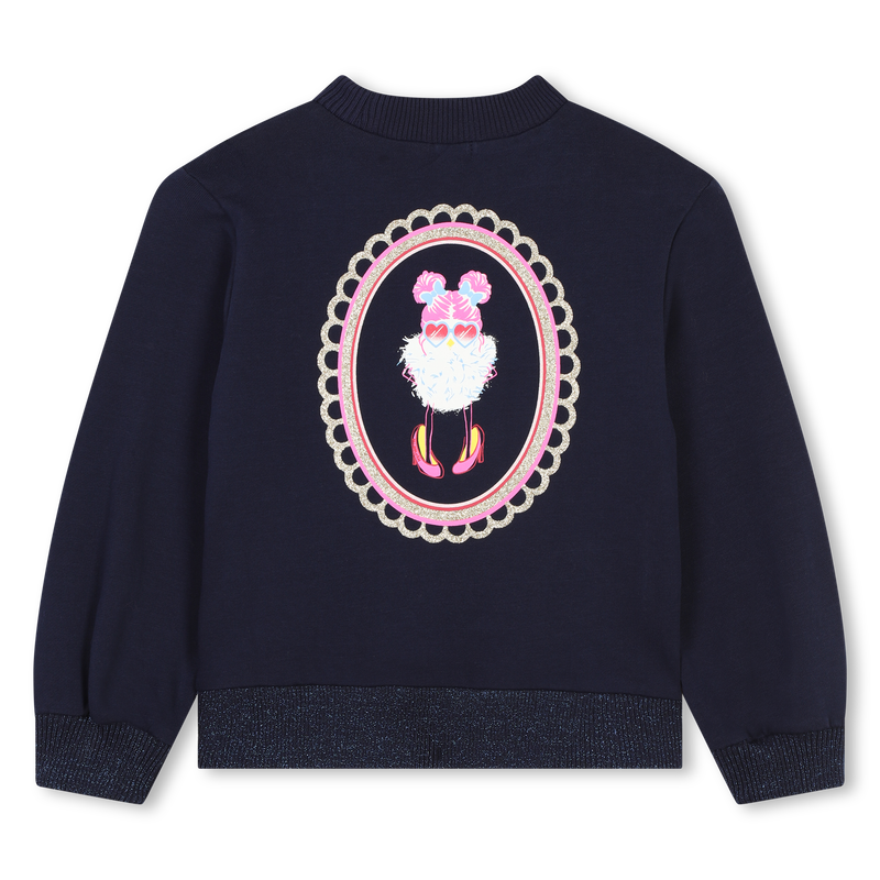 Cotton jersey sweatshirt BILLIEBLUSH 
                        girl