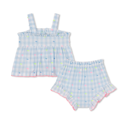 STRAP TOP SET + SHORTS BILLIEBLUSH girl