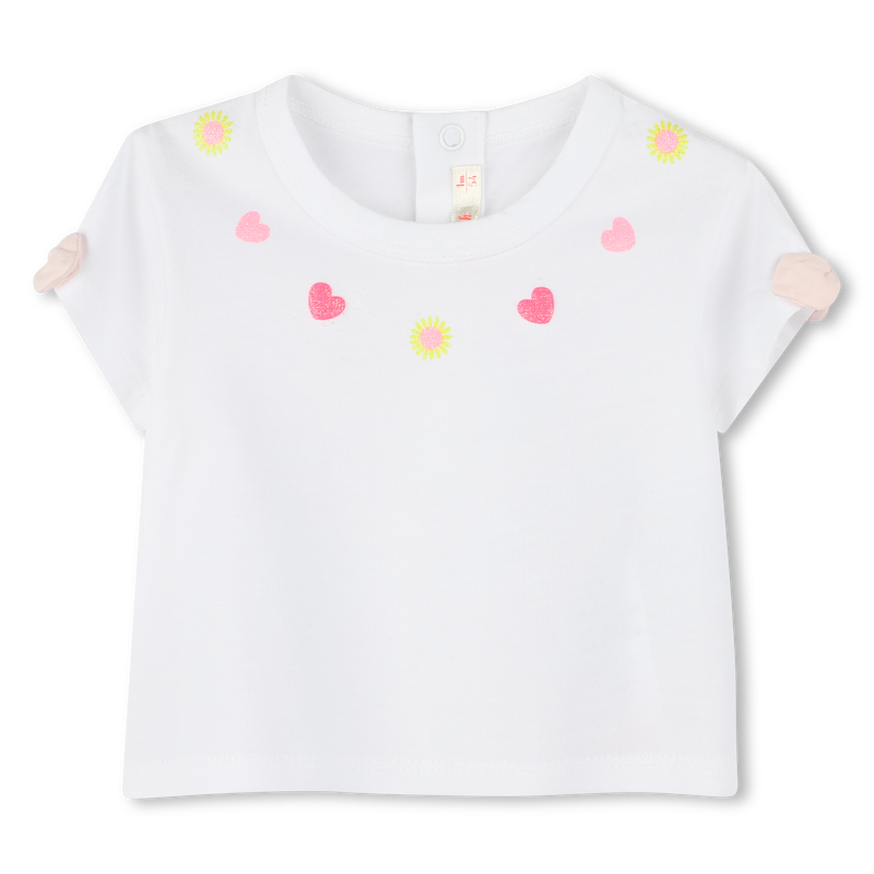 Short-sleeved cotton T-shirt BILLIEBLUSH 
                        girl