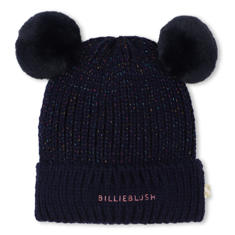 Double pompom beanie BILLIEBLUSH 
                    FILLE