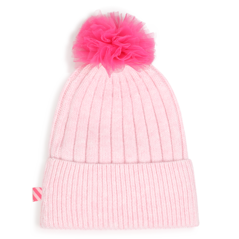 Tulle pom-pom beanie BILLIEBLUSH 
                        girl