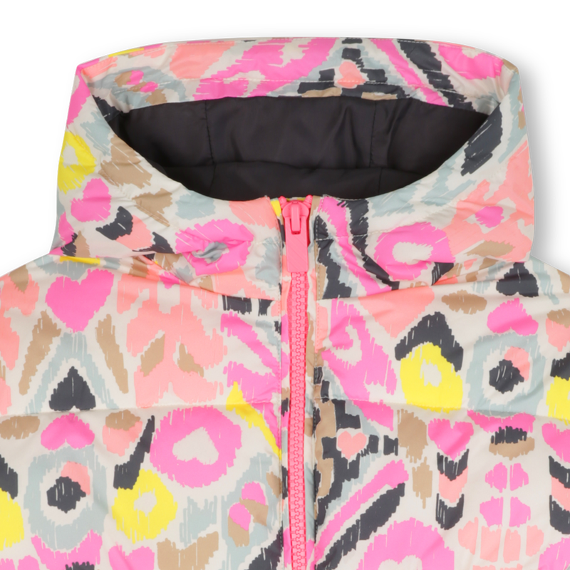 ikat printed down jacket BILLIEBLUSH 
                    FILLE