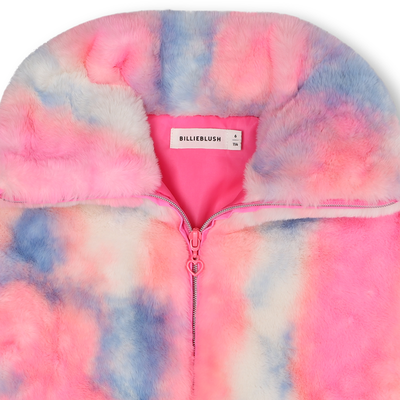 Fluffy fleece coat BILLIEBLUSH 
                    FILLE