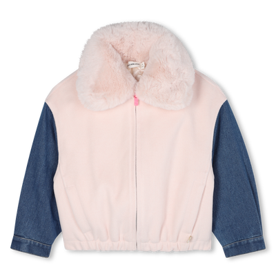 Jacket with zip closure BILLIEBLUSH girl