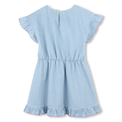 Embroidered denim dress BILLIEBLUSH girl