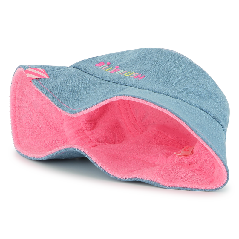 Reversible cotton bucket hat BILLIEBLUSH 
                    FILLE