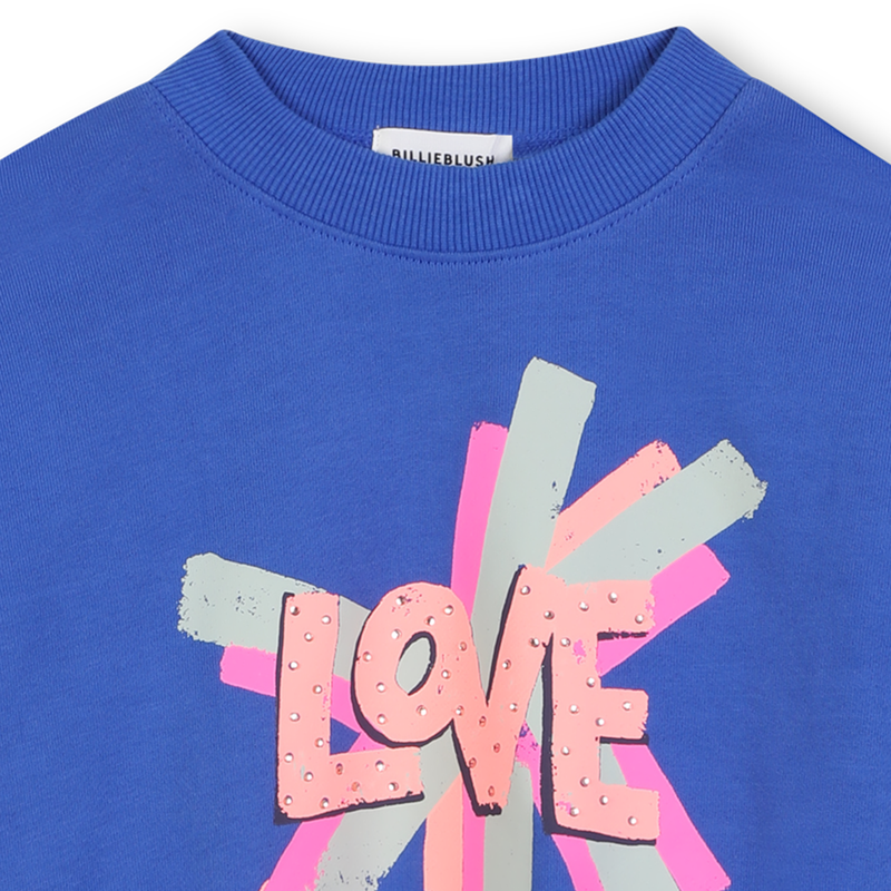 Fleece sweatshirt BILLIEBLUSH 
                    FILLE