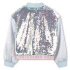 Zip-up sequin jacket BILLIEBLUSH 
                    girl