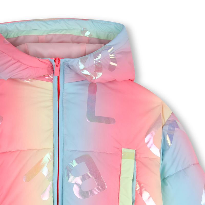 Hooded down jacket BILLIEBLUSH 
                        girl