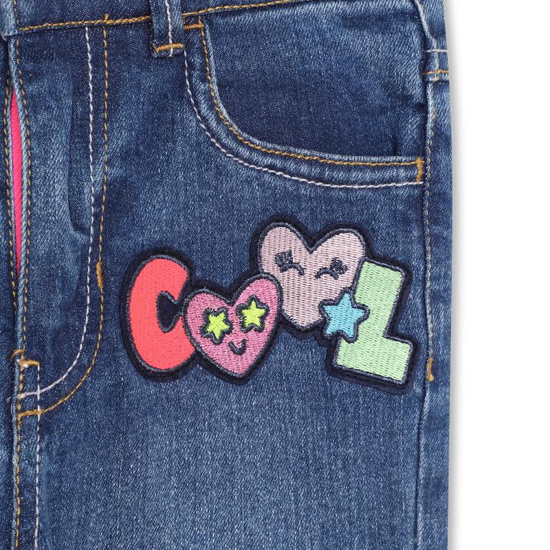 Adjustable patch jeans BILLIEBLUSH 
                        girl